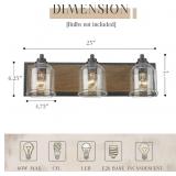 23" Farmhouse Bathroom Vanity Light
