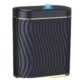 Touchless Lid 2.6G Trash Can, Black, Motion Sensor