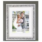 16x20in Diamond Bling Silver Frame