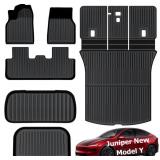 2025 2026 Tesla Model Y Juniper Floor Mats