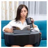 SOULE Multi-Purpose Reading & Gaming Pillow, Grey