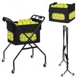 Pickleball or Tennis Ball Hopper with Wheels