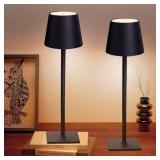2 Pack Cordless Table Lamps,