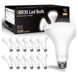 DAYBETTER BR30 LED Light Bulbs, 5000K, 12Pack