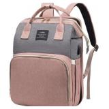 Mommy Bag Portable Folding Crib Bed Backpack