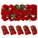 Artificial Flowers, 6 Pack