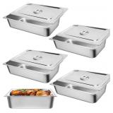 4pc Hotel Pan, Full Size 20.8" L x 13" W, 6" Deep