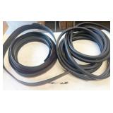 Rubber auto weather stripping, 2 styles