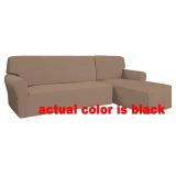 Easy-Going Stretch Sofa Slipcover, Black