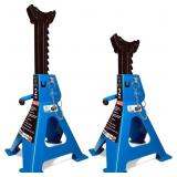 Car Jack Stands, 2 Ton, Double Locking, Large Base