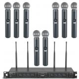 Phenyx Pro Wireless Mic System, 8-Channel