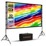 120 inch Portable Projector Screen 16:9