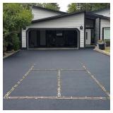 Reusable Pickleball Court Stencil Kit