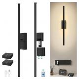 pair Magnetic Detachable Wall Sconces