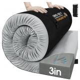 CYMULA Memory Foam Camping Mattress Pad, Twin XL