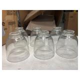 6-Pack Clear Glass Shade Covers