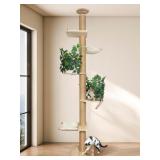 Cat Tree 97.1-124.4 Inches Tall