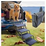 Dog Ramp for Car & SUV, Non-Slip, 250 lbs, 5 Steps