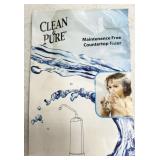 Clean & Pure countertop water filter