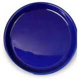 12 inch Blue Ceramic Plant Saucer