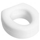 HealthSmart 15x15x5in. Raised Toilet Seat Riser