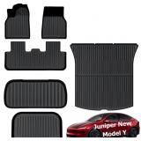 2025 2026 Tesla Model Y Juniper Floor Mats