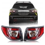 pair Tail Lights for 2013-2017 Chevy Traverse