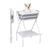 Portable Dog Bath & Washing Tub, Collapsible