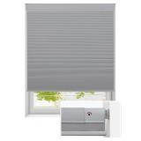 Thermal Cellular Blinds 34 1/2"x64" H, gray