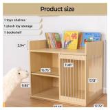 F3C Montessori Book & Toy Storage Cabinet