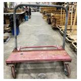 material handler, red