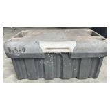 SmartBin plastic storage box, +/-40"x24"x18"tall