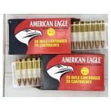 40rds 308 Win American Eagle FMJ ammunition