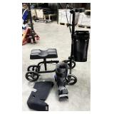 knee scooter with boot
