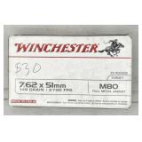 40rds 7.62x51mm (308) Winchester FMJ ammunition