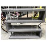 bookcase, heavy, 47x15.5x41.5"h