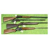 Gunsmithing Lot: 4pc rifles & shotguns