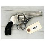 Iver Johnson hammerless 32L revolver