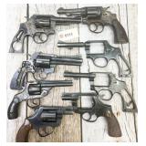 Gunsmithing Lot: 8pc revolvers, qualify for C&R