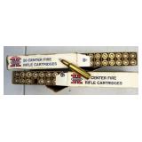 40rds 222Rem 50gr ammunition