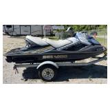 2008 Bombardier SeaDoo RXT-215 with trailer