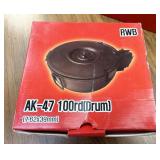 NIB AK-47 100rd drum, 7.62x39mm
