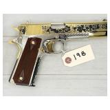 Colt 1911 Seattle Engraving 45Auto pistol