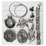 assorted mixed estate silver