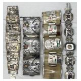 assorted mixed estate silver