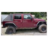 2009 Jeep Wrangler Unlimited 4-door 4x4 suv