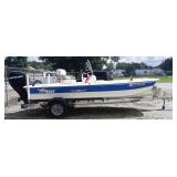 2012 Mako Pro 16' Skiff fishing boat
