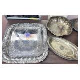 assorted silver plate