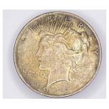 1923 Peace silver dollar