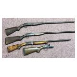 GUNSMITHING LOT: 4pc long guns